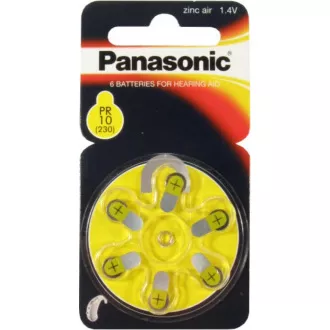 PANASONIC Zinkovzduchová baterie PR-230(10)/6LB AAA 1, 2V (Blistr 6ks)