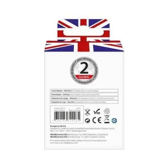 SKROSS cestovní adaptér UK pro použití ve Velké Británii, typ G SKROSS cestovní adaptér UK pro použití ve Velké Británii, typ G