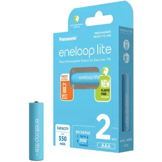 PANASONIC HR03 AAA 4LCCE/2BE ENELOOP LITE N, 550 mAh (Blistr 2ks) PANASONIC HR03 AAA 4LCCE/2BE ENELOOP LITE N, 550 mAh (Blistr 2ks)