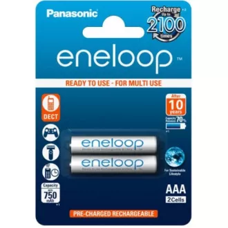 PANASONIC HR03 AAA 4MCCE/2BE ENELOOP N, 800 mAh (Blistr 2ks)