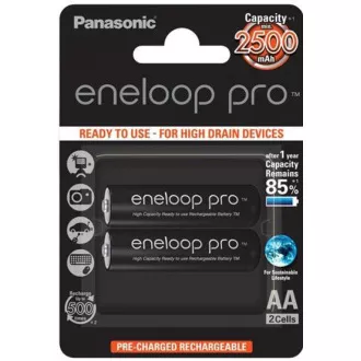 PANASONIC HR6 AA 3HCDE/2BE ENELOOP PRO N, 2500 mAh (Blistr 2ks) PANASONIC HR6 AA 3HCDE/2BE ENELOOP PRO N, 2500 mAh (Blistr 2ks)