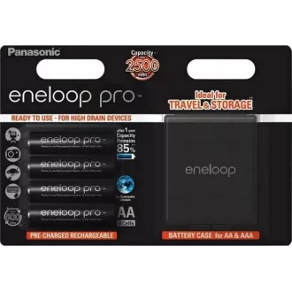PANASONIC HR6 AA 3HCDE/4BE CASE ENELOOP PRO N, 2500 mAh (Blistr 4ks)