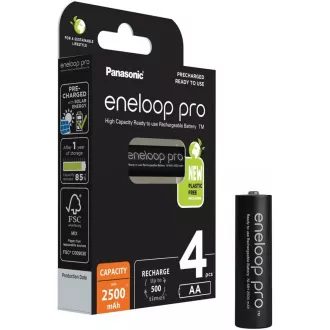 PANASONIC HR6 AA 3HCDE/4BE CASE ENELOOP PRO N, 2500 mAh (Blistr 4ks)