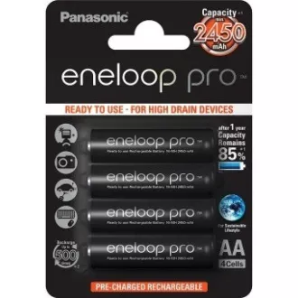 PANASONIC HR6 AA 3HCDE/4BE CASE ENELOOP PRO N, 2500 mAh (Blistr 4ks)