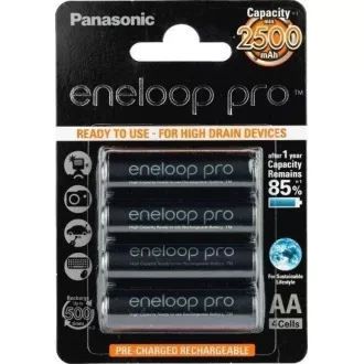 PANASONIC HR6 AA 3HCDE/4BE ENELOOP PRO N, 2500 mAh (Blistr 4ks)