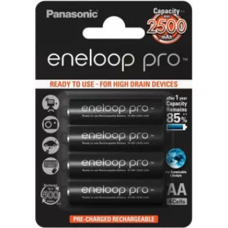PANASONIC HR6 AA 3HCDE/4BE ENELOOP PRO N, 2500 mAh (Blistr 4ks)