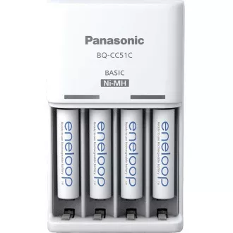 PANASONIC NAB. KJ51MCC04E 4xAAA ENELOOP N, 800 mAh pro AA/AAA (Blistr 4ks + nab.)