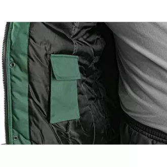 Bunda CXS IRVINE, zimní, pánská, zeleno-černá, vel. 4XL Bunda CXS IRVINE, zimní, pánská, zeleno-černá, vel. 4XL
