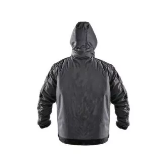 Bunda CXS IRVINE, zimní, pánská, šedo-černá, vel. 2XL