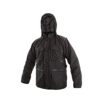 Pánská zimní bunda GEORGIA, černá, vel. 2XL Pánská zimní bunda GEORGIA, černá, vel. 2XL