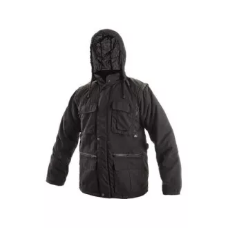 Pánská zimní bunda GEORGIA, černá, vel. 3XL