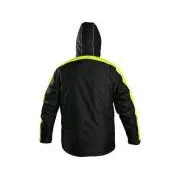 Bunda CXS BRIGHTON, zimní, pánská, černo-žlutá, vel. XL