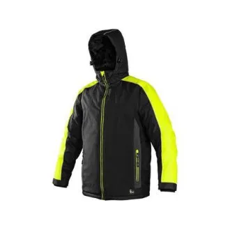 Bunda CXS BRIGHTON, zimní, černo-žlutá, vel. 2XL Bunda CXS BRIGHTON, zimní, černo-žlutá, vel. 2XL