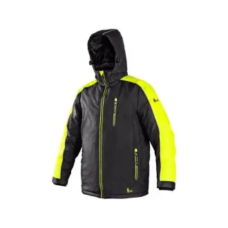 Bunda CXS BRIGHTON, zimní, pánská, černo-žlutá, vel. 4XL Bunda CXS BRIGHTON, zimní, pánská, černo-žlutá, vel. 4XL