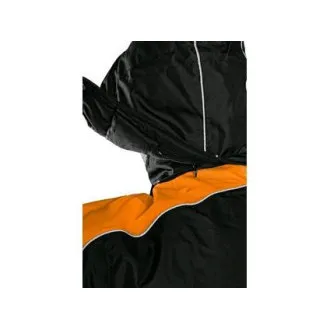 Bunda CXS BRIGHTON, zimní, pánská, černo-oranžová, vel. L