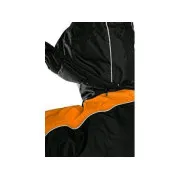 Bunda CXS BRIGHTON, zimní, pánská, černo-oranžová, vel. 4XL