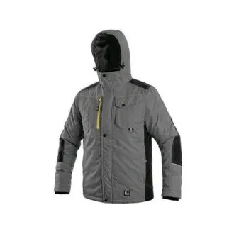 Bunda CXS BALTIMORE, pánská, šedo - černá, vel. 3XL