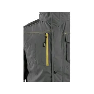 Bunda CXS BALTIMORE, pánská, šedo - černá, vel. 3XL