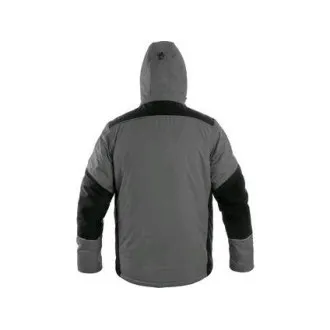 Bunda CXS BALTIMORE, pánská, šedo - černá, vel. 4XL Bunda CXS BALTIMORE, pánská, šedo - černá, vel. 4XL