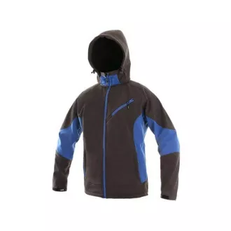 Pánská softshell bunda CXS SACRAMENTO, šedo-modrá, vel. 2XL Pánská softshell bunda CXS SACRAMENTO, šedo-modrá, vel. 2XL