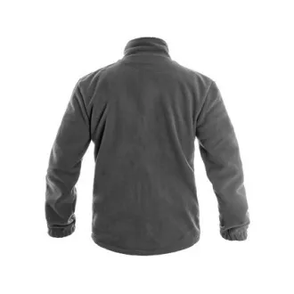 Bunda CXS OTAWA, fleecová, šedá, vel. 2XL