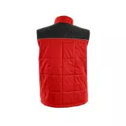 Pánská zimní vesta SEATTLE, červeno-černá, vel. S