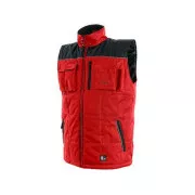 Pánská zimní vesta SEATTLE, červeno-černá, vel. M