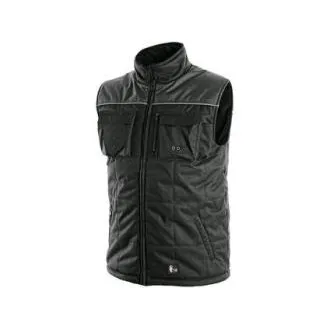 Vesta CXS SEATTLE, pánská, zimní, fleece, černo-šedá, vel. 2XL Vesta CXS SEATTLE, pánská, zimní, fleece, černo-šedá, vel. 2XL