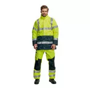 BI ROAD bunda HV oranžová/navy XXL