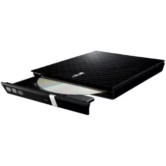 ASUS DVD Writer SDRW-08D2S-U LITE/BLACK, External Slim DVD-RW, black, USB