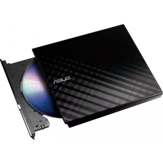 ASUS DVD Writer SDRW-08D2S-U LITE/BLACK, External Slim DVD-RW, black, USB
