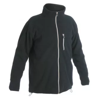 KARELA fleecová bunda šedá XXXL