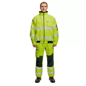 CLOVELLY pilot bunda HV oranžová XL