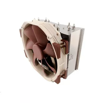 NOCTUA Chladič CPU NH-U14S, 1x 140mm, LGA1851, AM5, hnědá/stříbrná