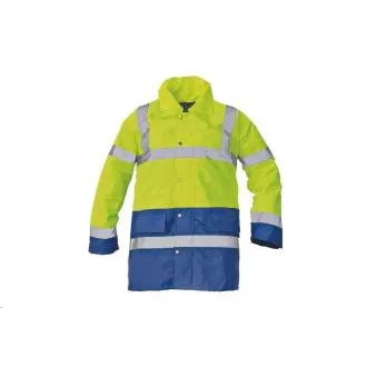 SEFTON bunda HV žlutá/royal 3XL SEFTON bunda HV žlutá/royal 3XL