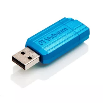 VERBATIM Flash Disk 32GB Store 'n' Go PinStripe, karibská modrá