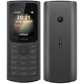 Nokia 105 Dual SIM, 4G, černá (2023) - Rozbalené