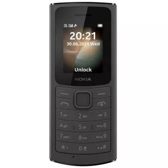 Nokia 105 Dual SIM, 4G, černá (2023) - Rozbalené