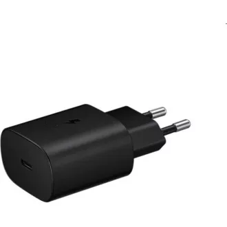 Samsung cestovní nabíječka EP-TA800XWE, Quickcharge 25W, kabel USB-C, bílá