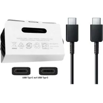 Samsung datový kabel EP-DG977BBE, USB-C -> USB-C, černá (bulk)