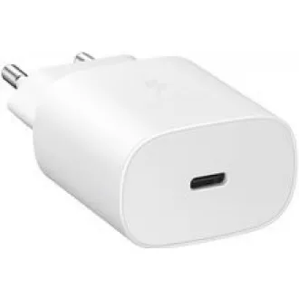 Samsung cestovní nabíječka EP-TA800NWE, Quickcharge 25W, USB-C, bílá