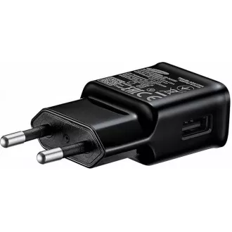 Samsung síťová nabíječka EP-TA200EBE + EP-DG970BBE, USB-C, 15 W, černá - bulk