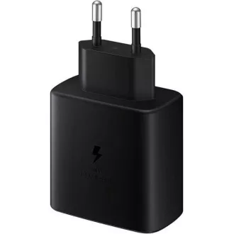 Samsung cestovní nabíječka EP-T4510XBE, Fast Charging 45W, USB-C + datový kabel USB-C, černá