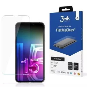 3mk FlexibleGlass pro Apple iPhone 15 3mk FlexibleGlass pro Apple iPhone 15