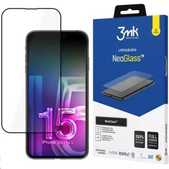 3mk NeoGlass Black pro Apple iPhone 15 Pro Max 3mk NeoGlass Black pro Apple iPhone 15 Pro Max