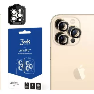 3mk Lens Protection Pro pro Apple iPhone 15 Pro, Dark Gold 3mk Lens Protection Pro pro Apple iPhone 15 Pro, Dark Gold