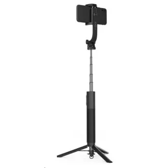 FIXED selfie stick s tripodem Snap XL a bezdrátovou spouští, 1/4" závit, černá
