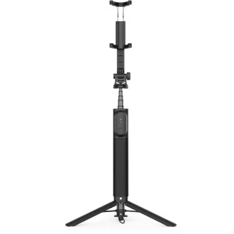 FIXED selfie stick s tripodem Snap XL a bezdrátovou spouští, 1/4" závit, černá