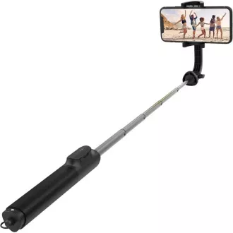FIXED selfie stick s tripodem Snap XL a bezdrátovou spouští, 1/4" závit, černá