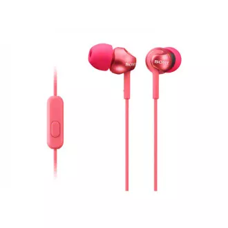 SONY stereo sluchátka MDR-EX110AP, černá